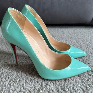 Christian Louboutin Blue Pigalle Follies